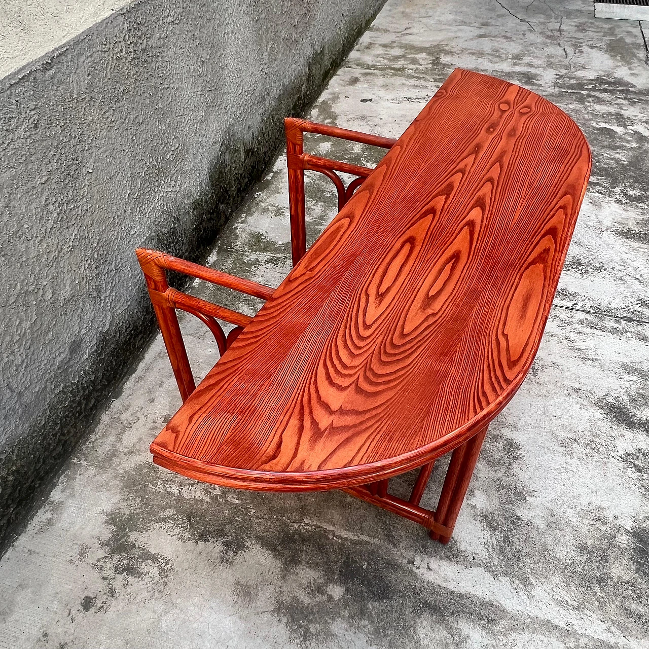 Writing table with chair by Maugrion for Roche Bobois, 1980s 6