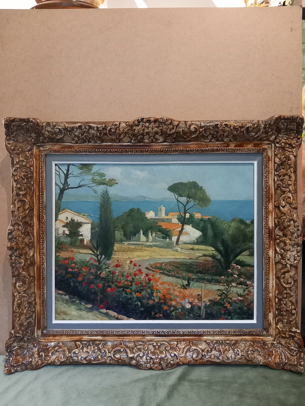 August Costenoble, Landsca Côte d'Azur, Bruge, 1894-1976 1