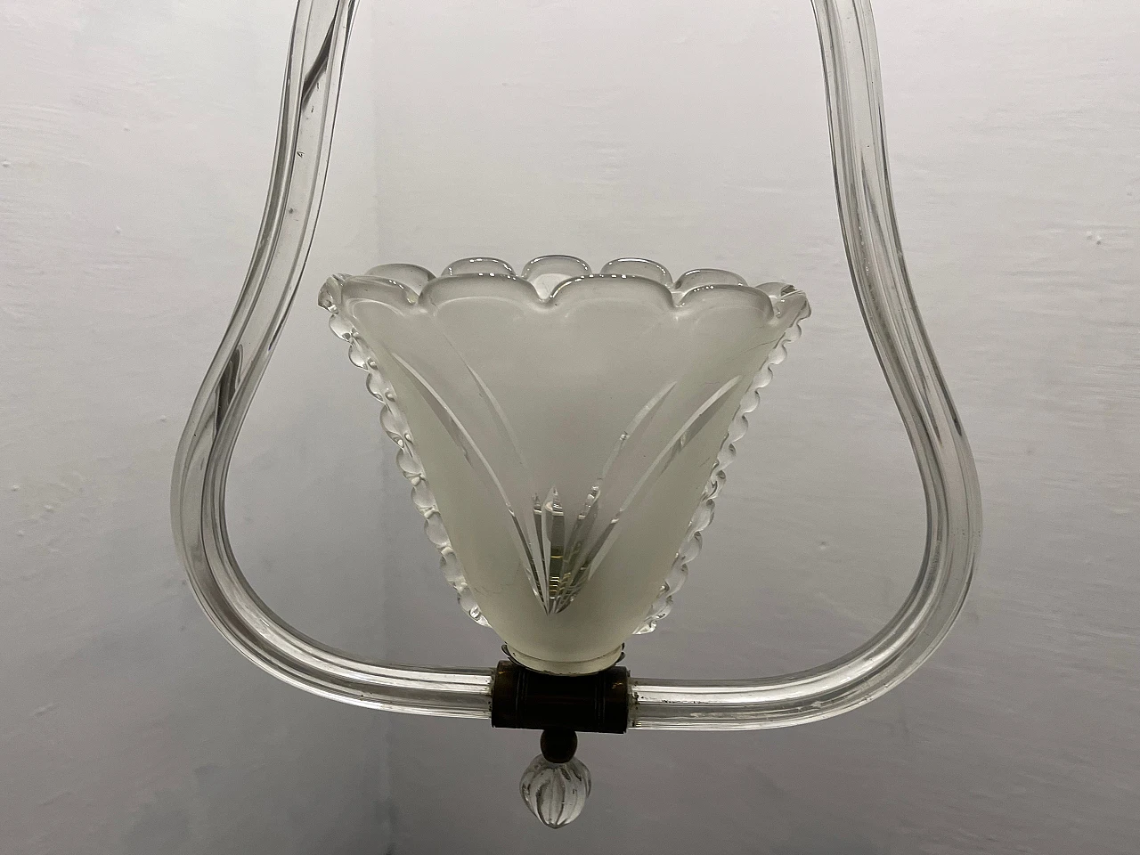 Murano Glass Pendant, 1950s 4