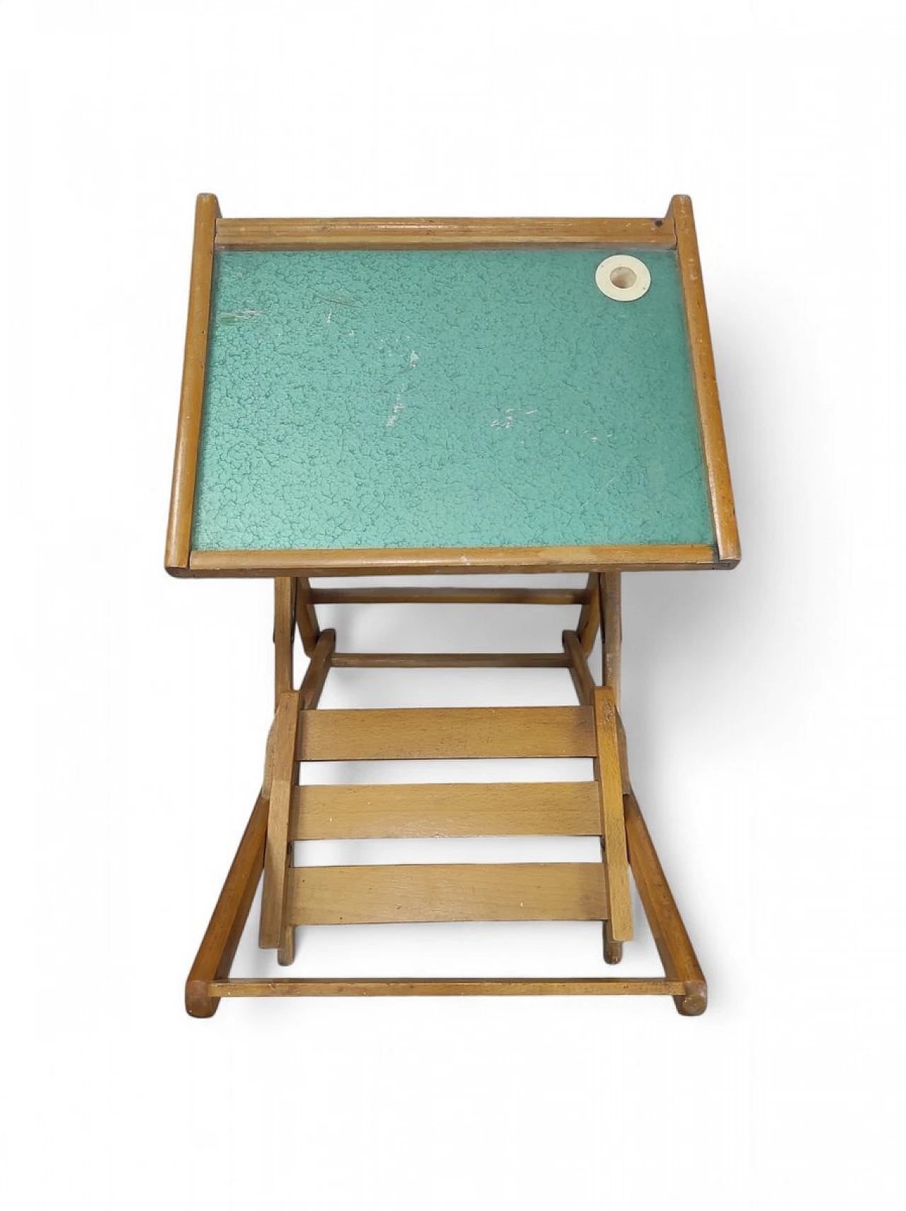 Wooden children's desk, late 20th century 6