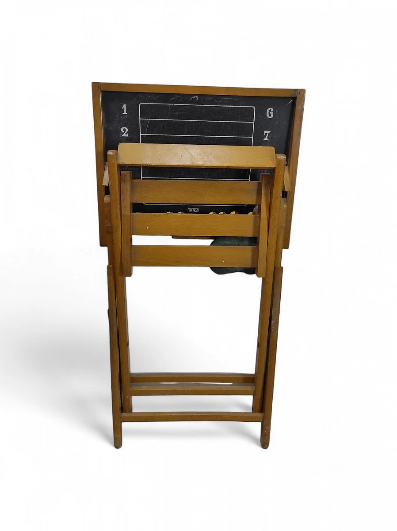 Wooden children's desk, late 20th century 8