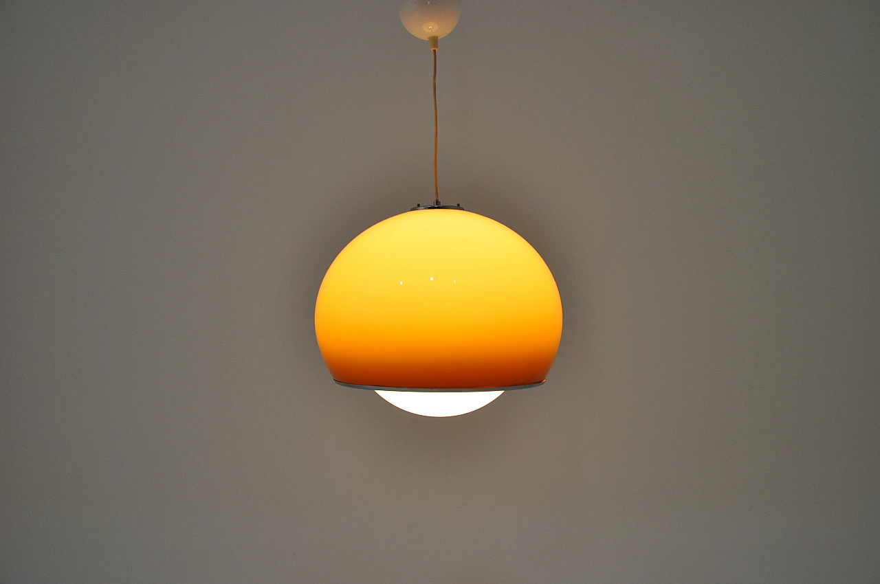 Bud Grande Hanging Lamp by Harvey Guzzini for iGuzzini, 1970s 4