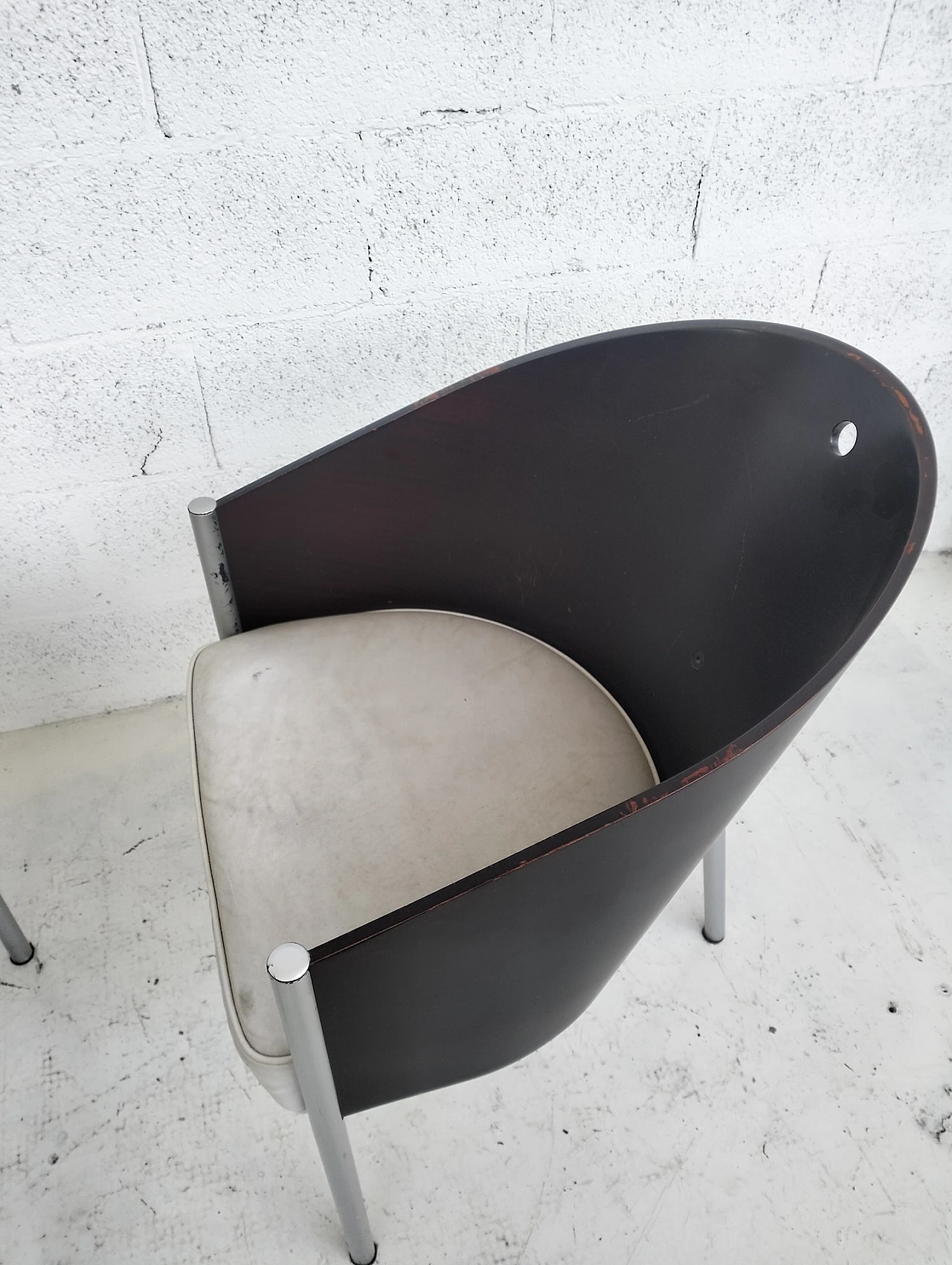 2 Costes chairs by Philippe Starck  for Driade  80s 6