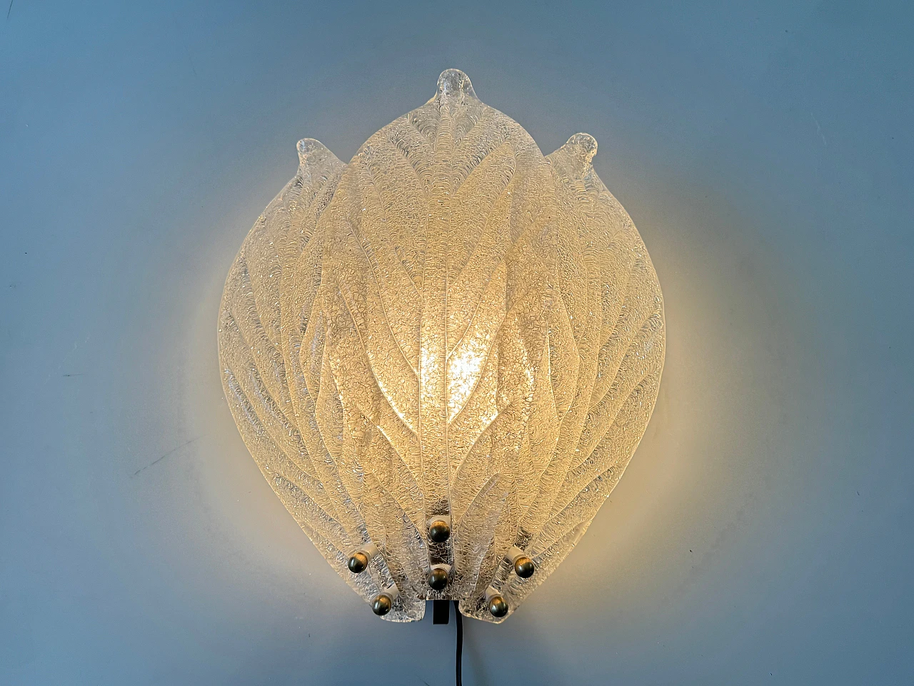 Murano Glass Sconces Set of 3 3