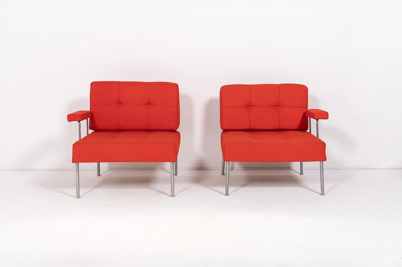 Pair of Revolt armchairs by Poul Cadovius for France & Son, 1960s 13