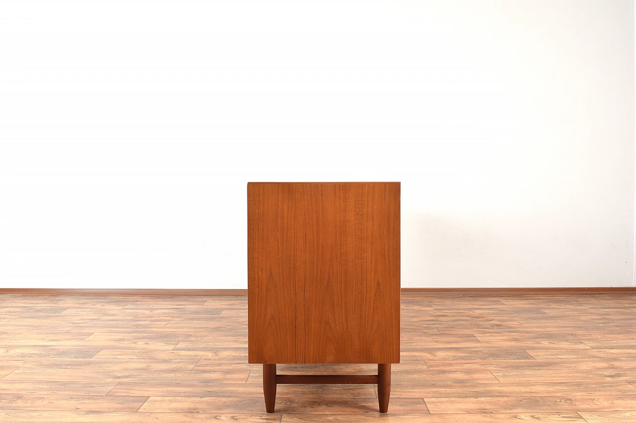 Mid-Century Op-Art Hand-Painted Danish Teak Sideboard, 1960s 7