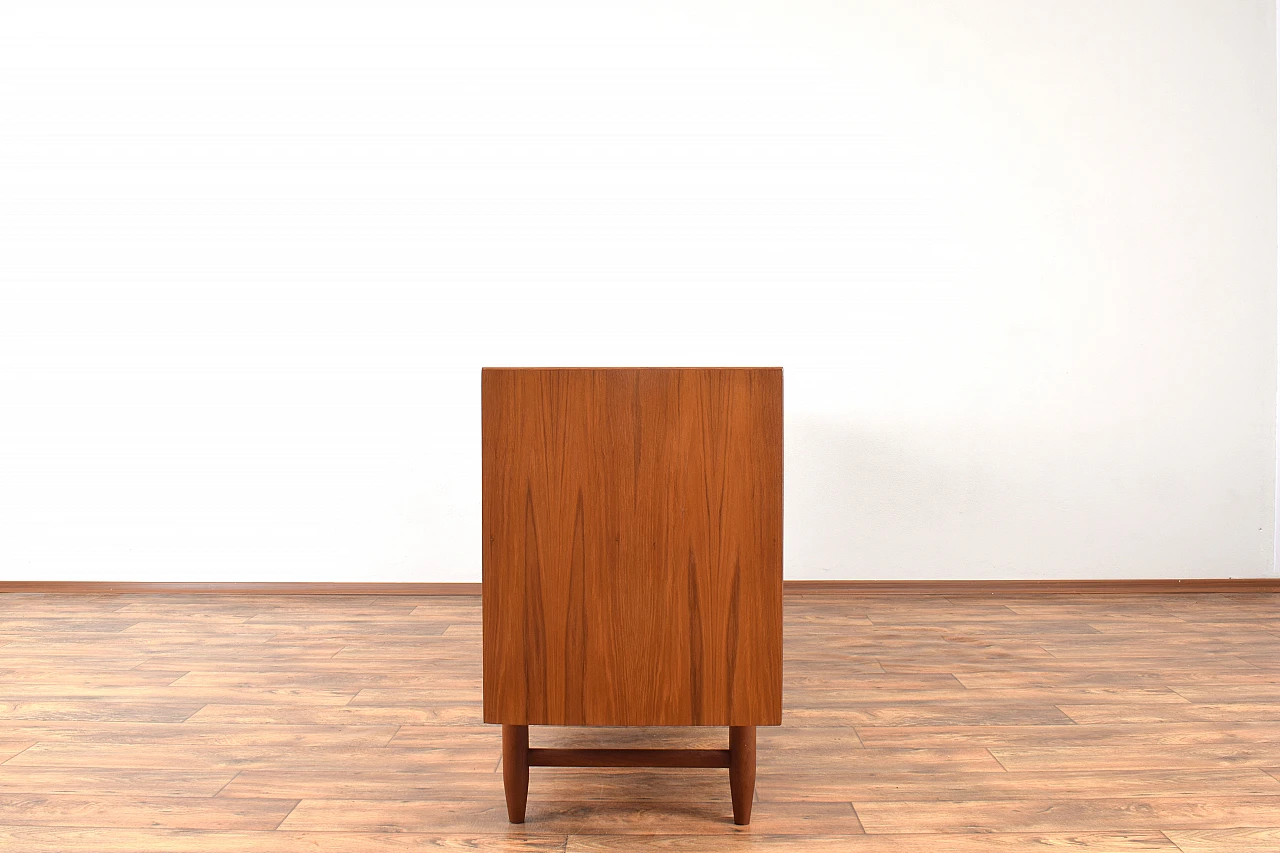 Mid-Century Op-Art Hand-Painted Danish Teak Sideboard, 1960s 8