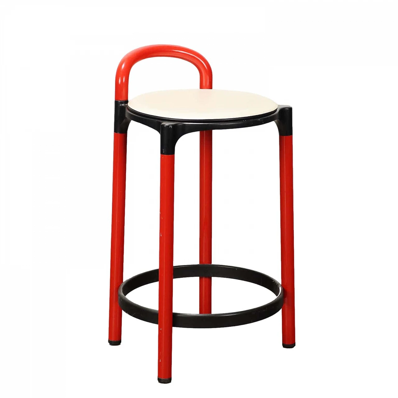 Stool by Anna Castelli Ferrieri for Kartell, 1980s 1