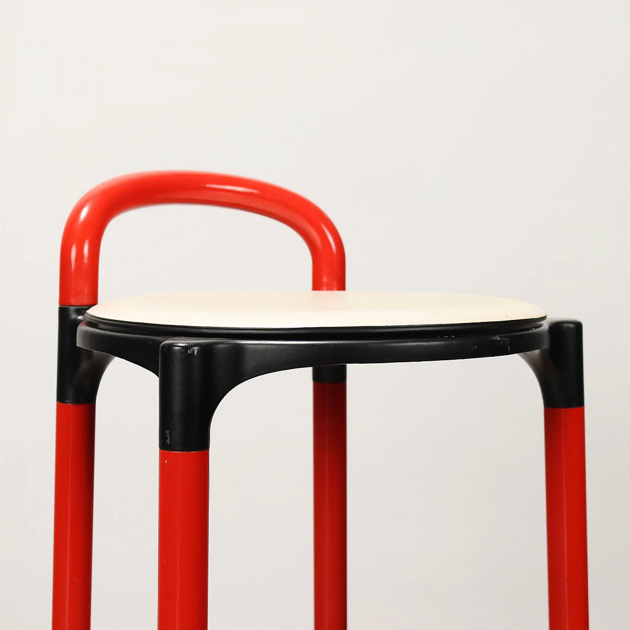 Stool by Anna Castelli Ferrieri for Kartell, 1980s 3