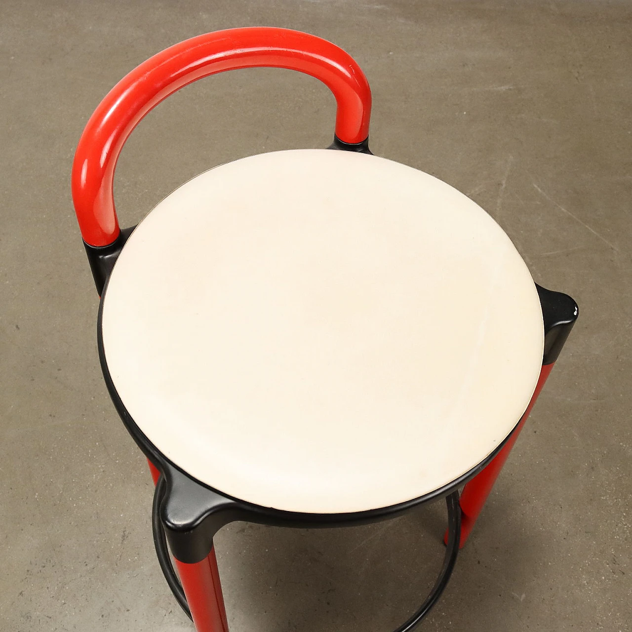 Stool by Anna Castelli Ferrieri for Kartell, 1980s 4