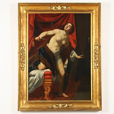 The Suicide of Lucretia, oil on canvas, 19th century