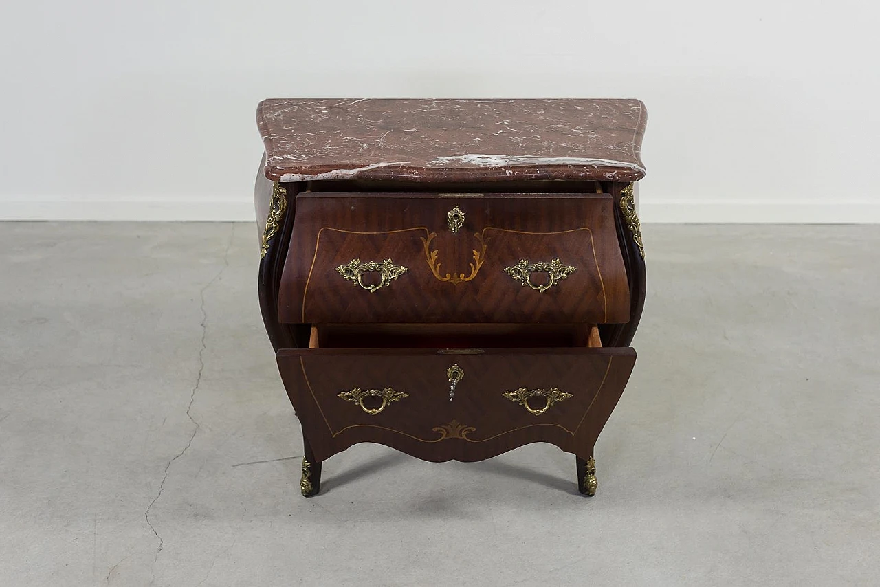 French Mahogany Veneer Commode, 1930s 2