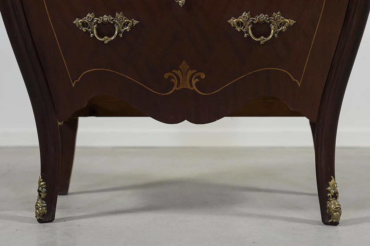 French Mahogany Veneer Commode, 1930s 8