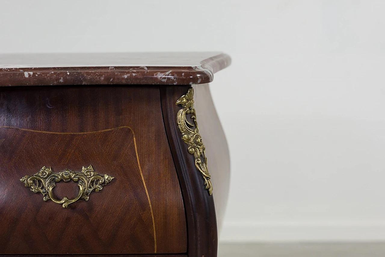 French Mahogany Veneer Commode, 1930s 11