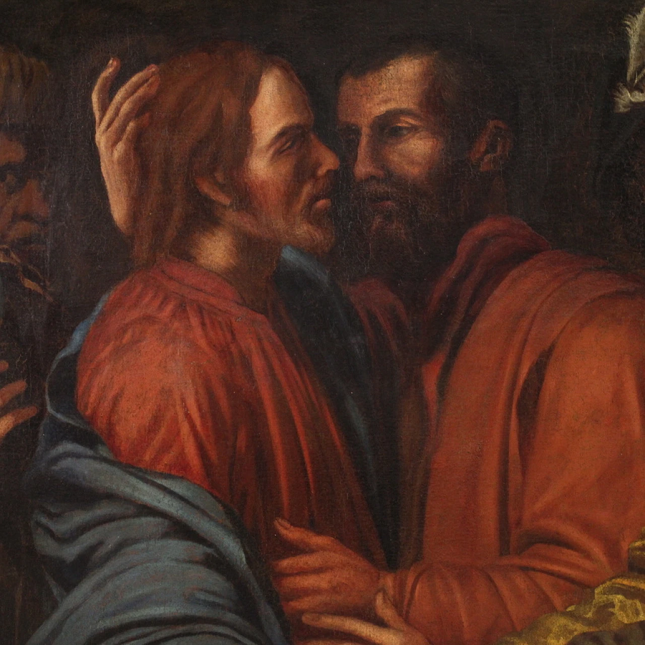 The Kiss of Judas Italian painting, 17th century 12