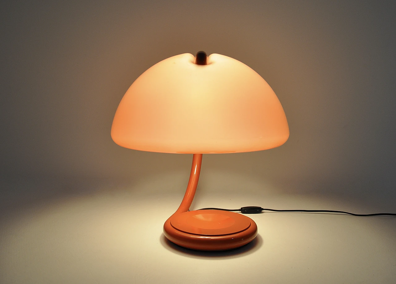 Serpente Table Lamp by Elio Martinelli for Martinelli Luce, 1960s 6