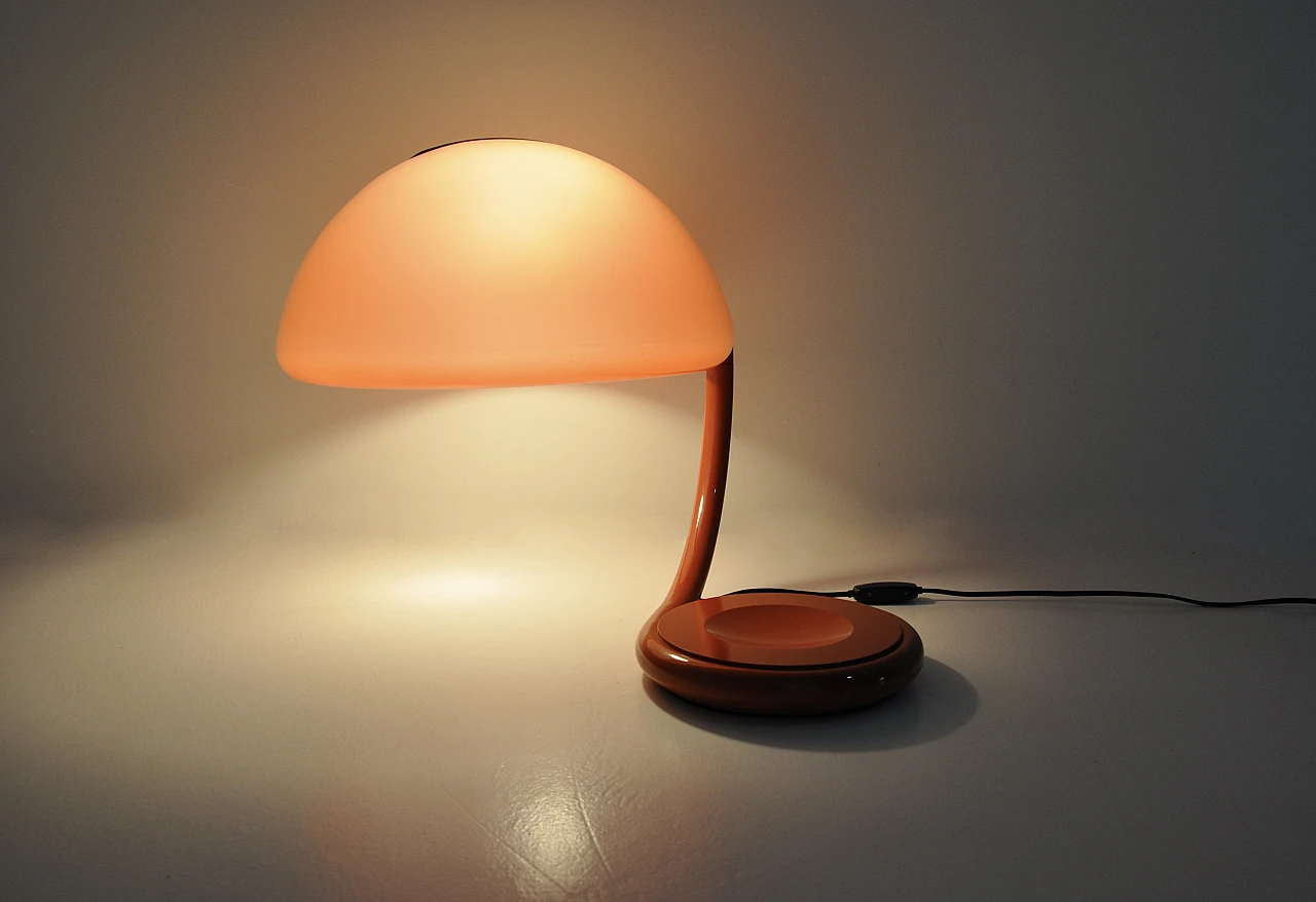 Serpente Table Lamp by Elio Martinelli for Martinelli Luce, 1960s 8