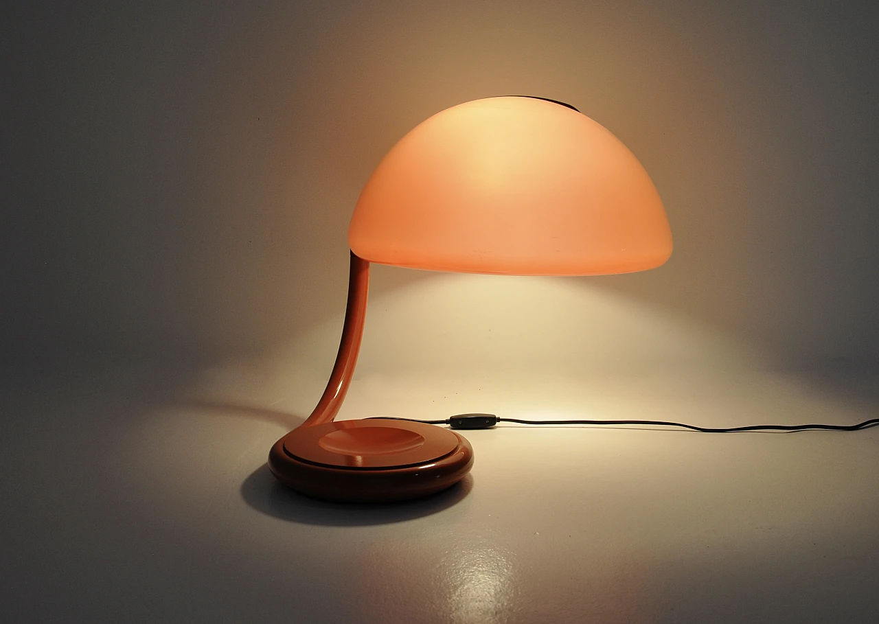 Serpente Table Lamp by Elio Martinelli for Martinelli Luce, 1960s 10