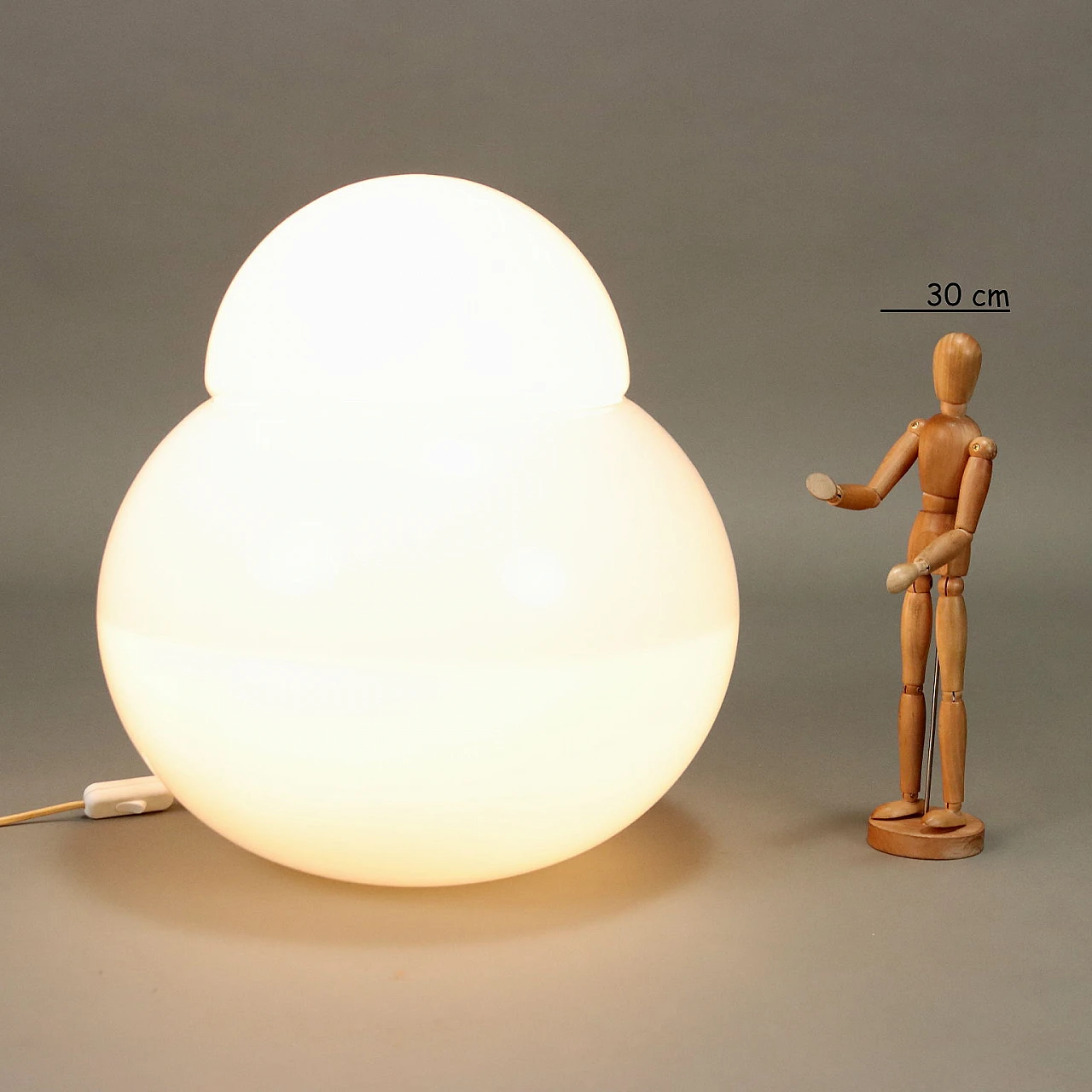 Daruma table lamp by Sergio Asti for Candle, 1970s 2