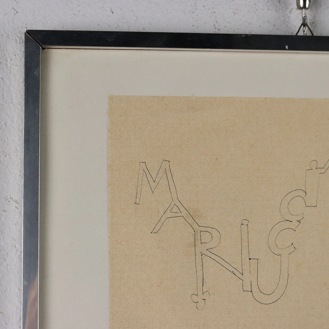 Bruno Munari, Mariuccia e Guido, matita e pennarello su carta 5