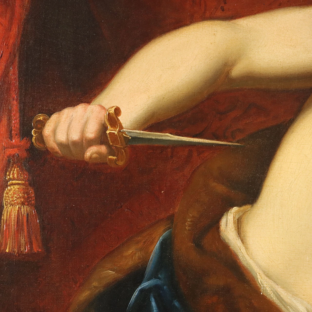 The Suicide of Lucretia, oil on canvas, 19th century 4