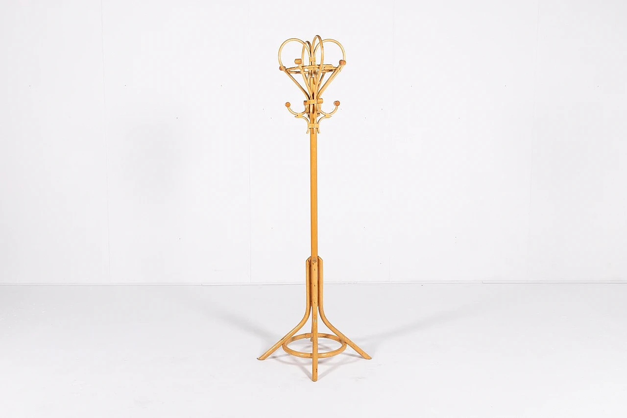 Bamboo cane coat stand, 1980s 2