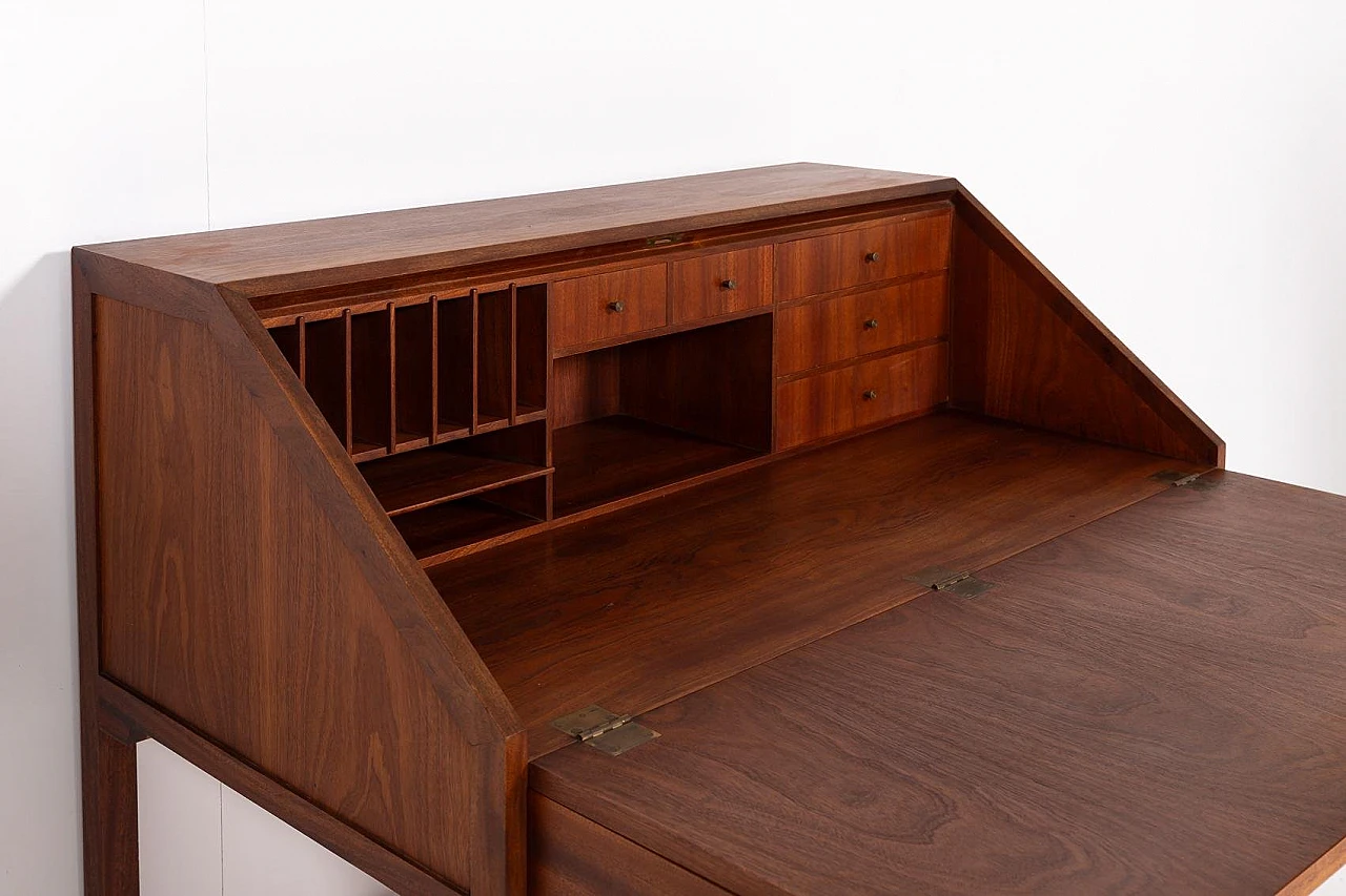 Scrivania Mid-Century in teak di Illums Bolighus, anni '50 4