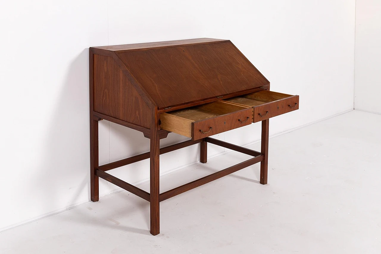 Scrivania Mid-Century in teak di Illums Bolighus, anni '50 6