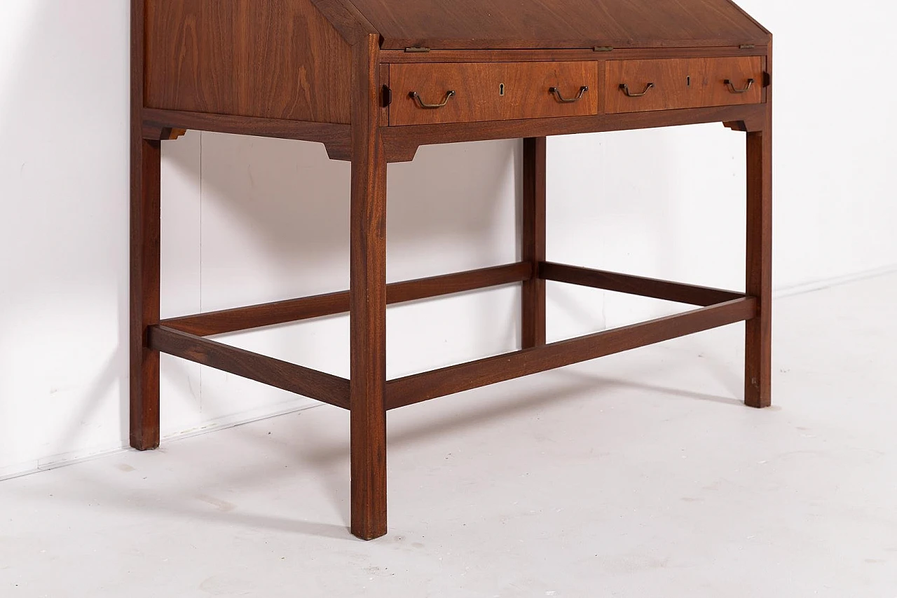 Scrivania Mid-Century in teak di Illums Bolighus, anni '50 10