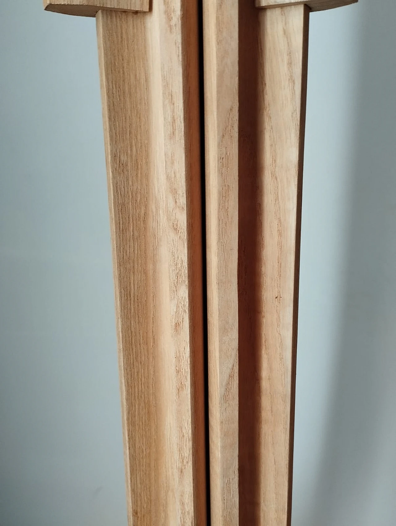 Bent ash coat stand by Offredi Giovanni for Crassevig, 1970s 11