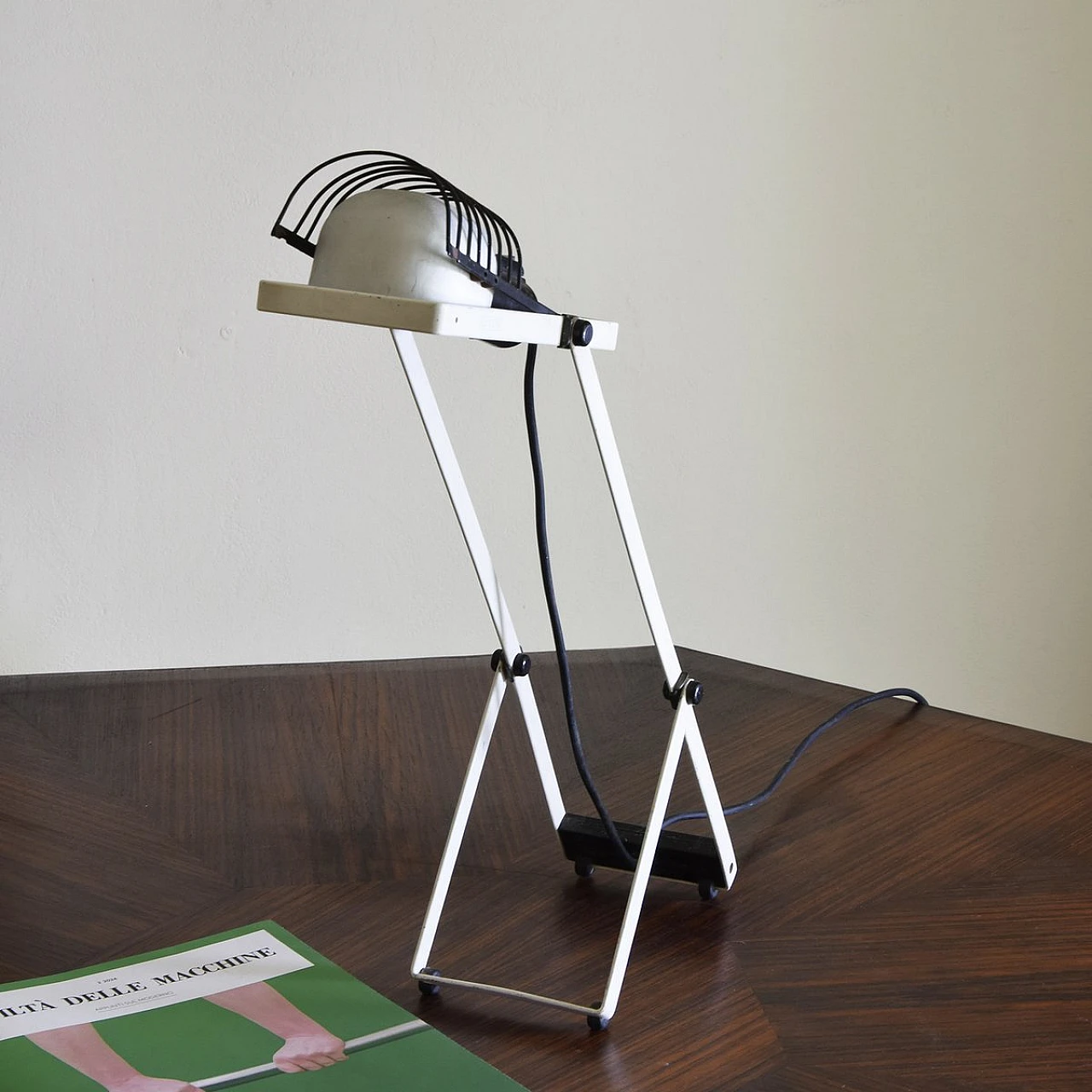 Sintesi Bianca table lamp by Ernesto Gismondi for Artemide, 1970s 4