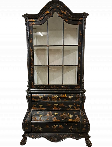 Chinoiserie double-bodied trumeau, 19th century