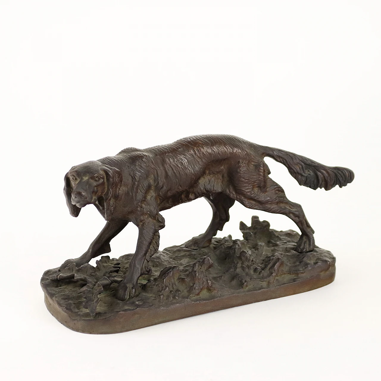 Posthumous copy of bronze dog by P. J. Mene, 1950s 1