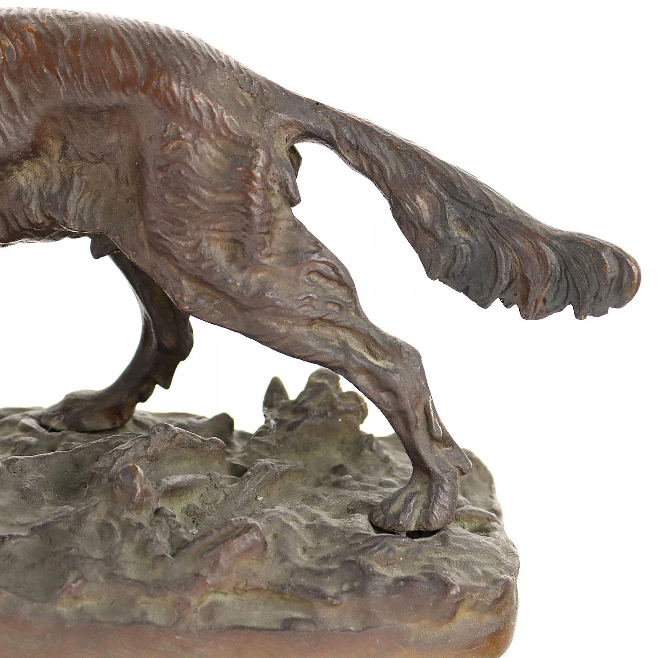 Posthumous copy of bronze dog by P. J. Mene, 1950s 4