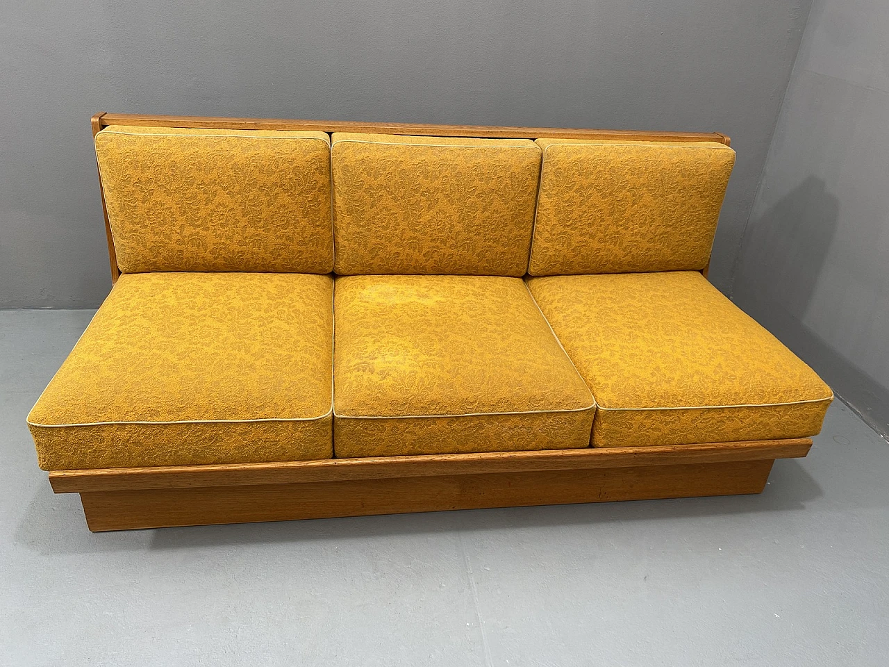 Mid century folding Sofabed, 1960s, Czechoslovakia 9