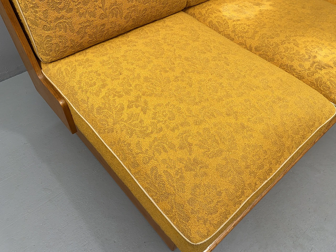 Mid century folding Sofabed, 1960s, Czechoslovakia 12