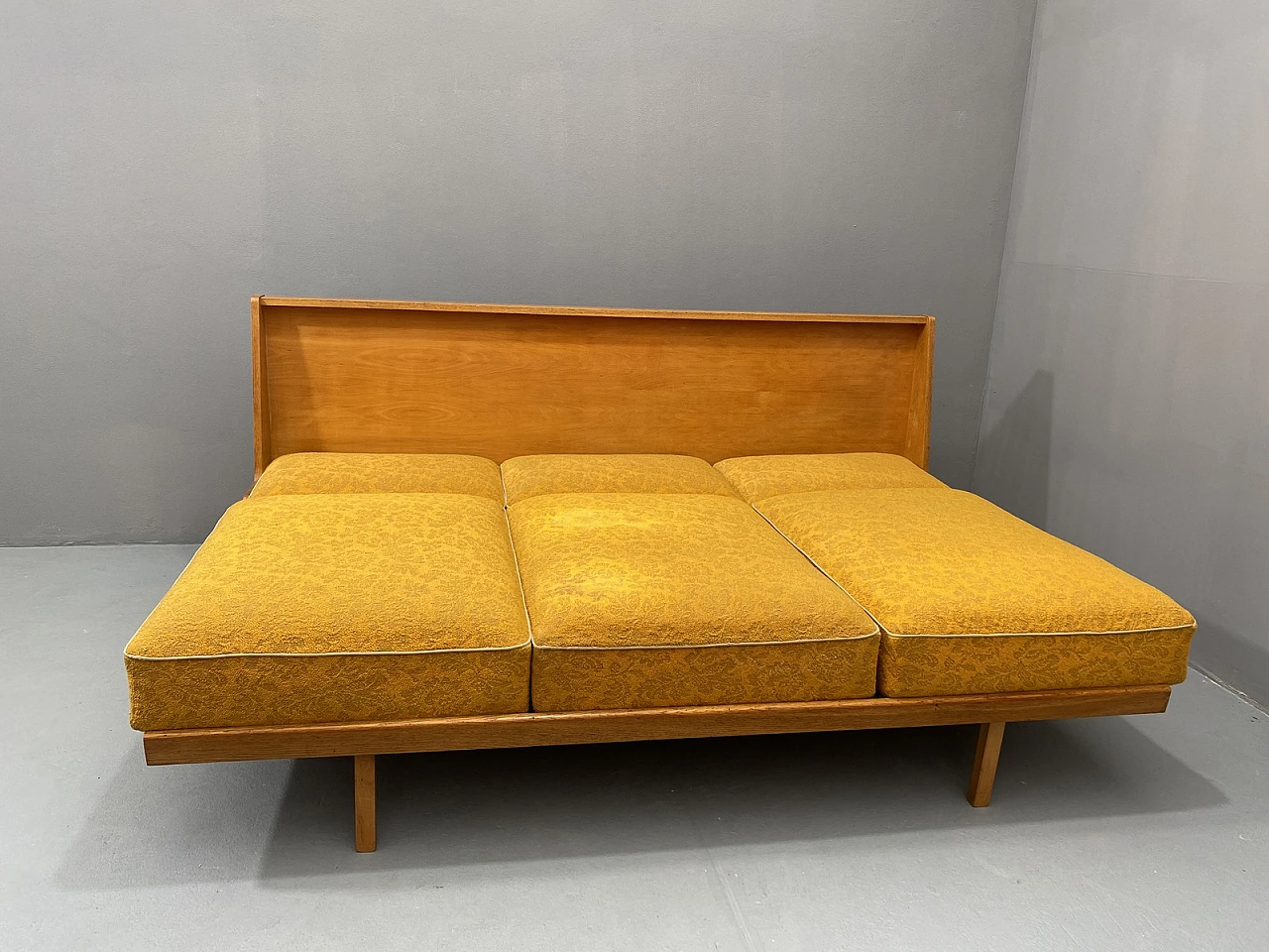 Mid century folding Sofabed, 1960s, Czechoslovakia 20