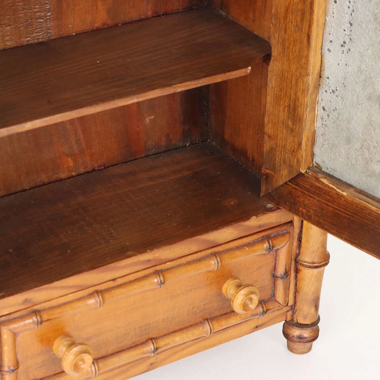 Model of carved cypress and beech furniture, late 19th century 4