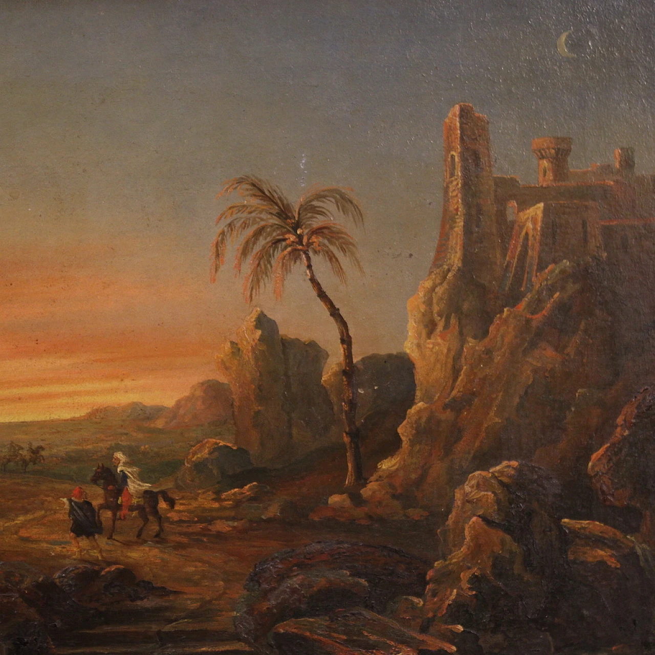 Refined orientalist painting from the 19th century 7