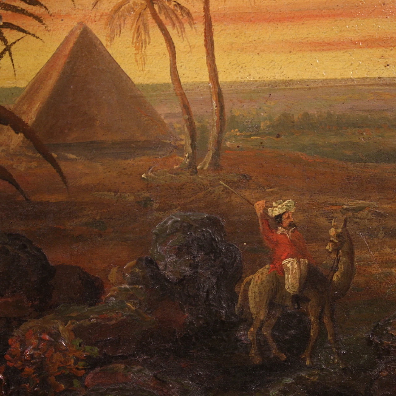 Refined orientalist painting from the 19th century 11