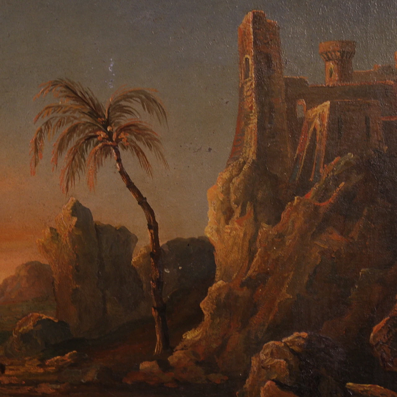 Refined orientalist painting from the 19th century 12