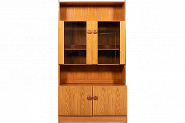 Danish teak veneer cabinet, 1970s