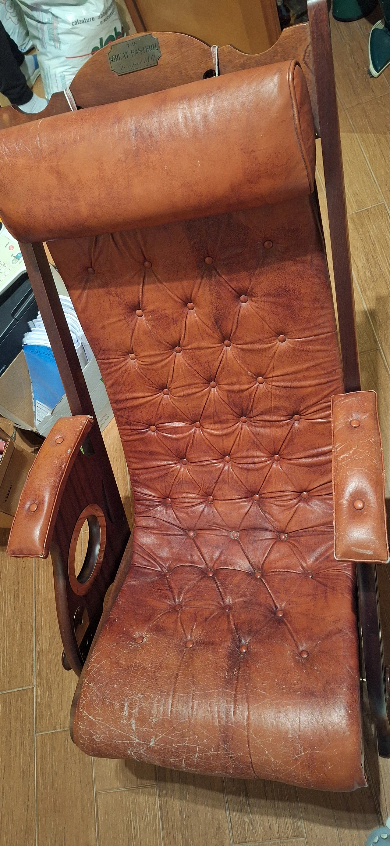 Great Eastern Liverpool armchair, 50s 7