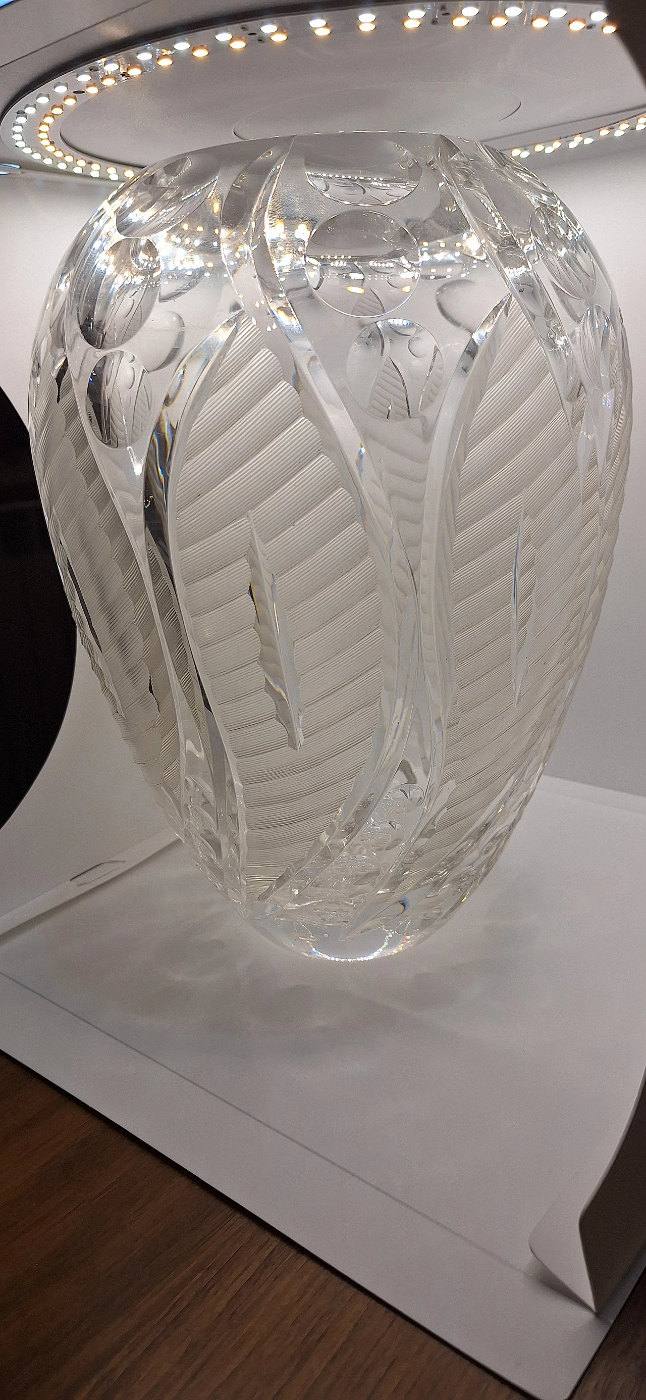 Bohemian crystal vase 2