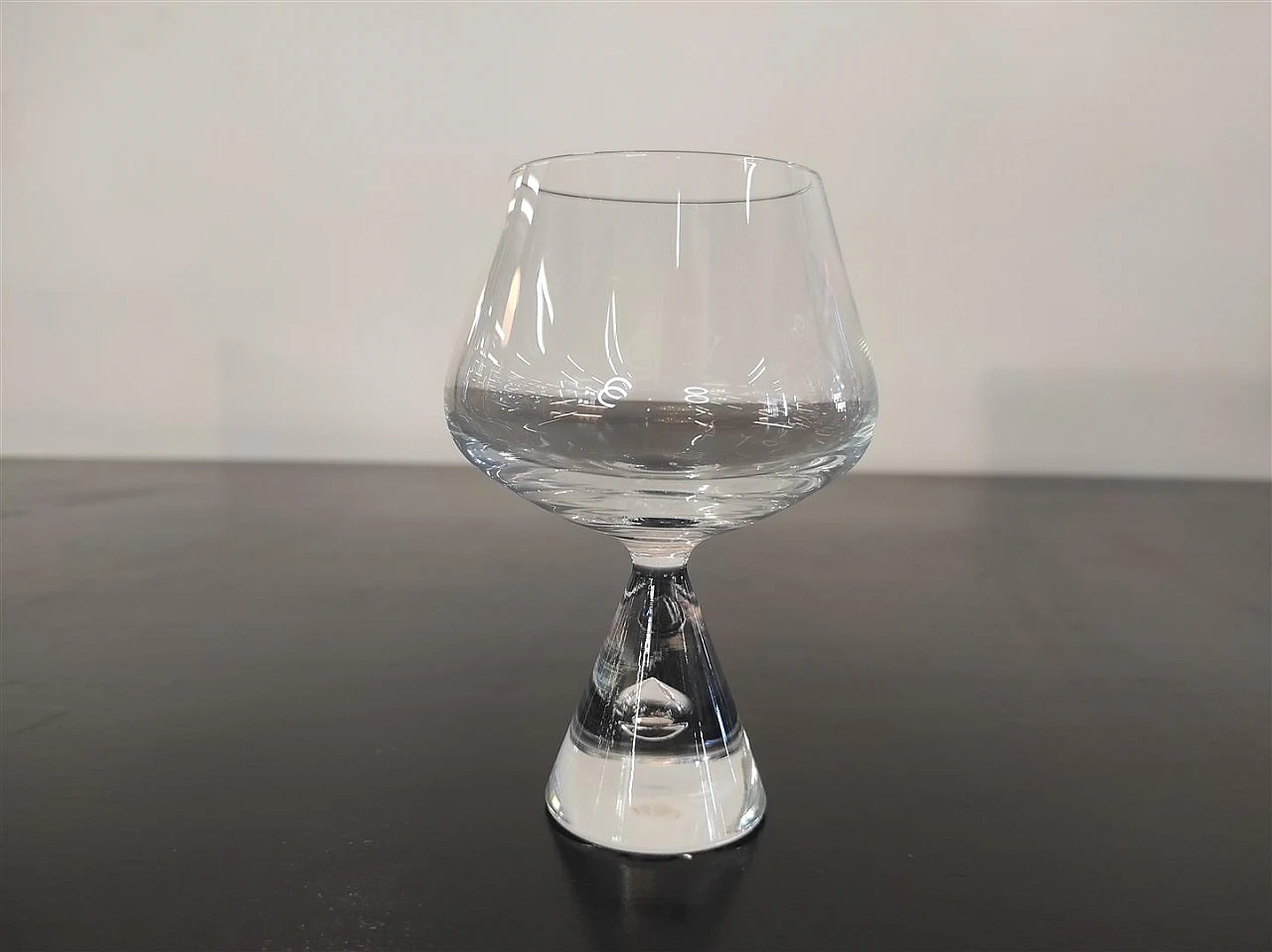 Holmegaard Crystal Princess crystal glass set, 1960s 11