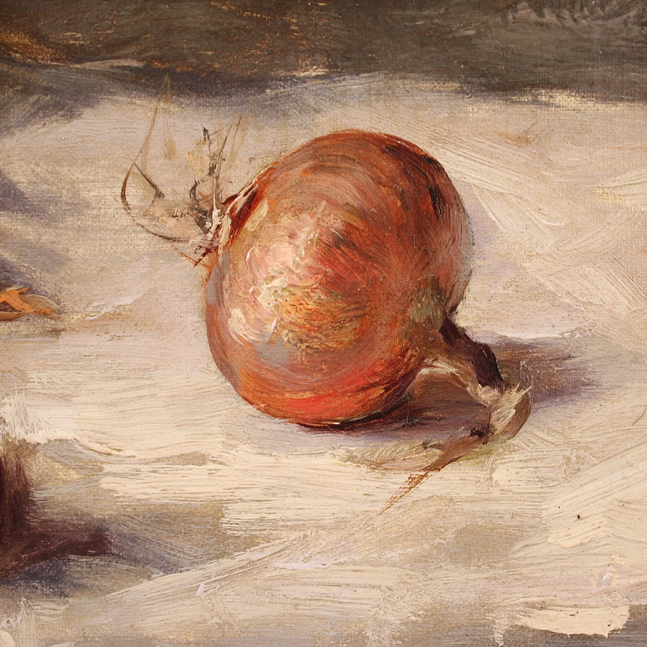 Splendid still life, signed painting from the 19th century 10