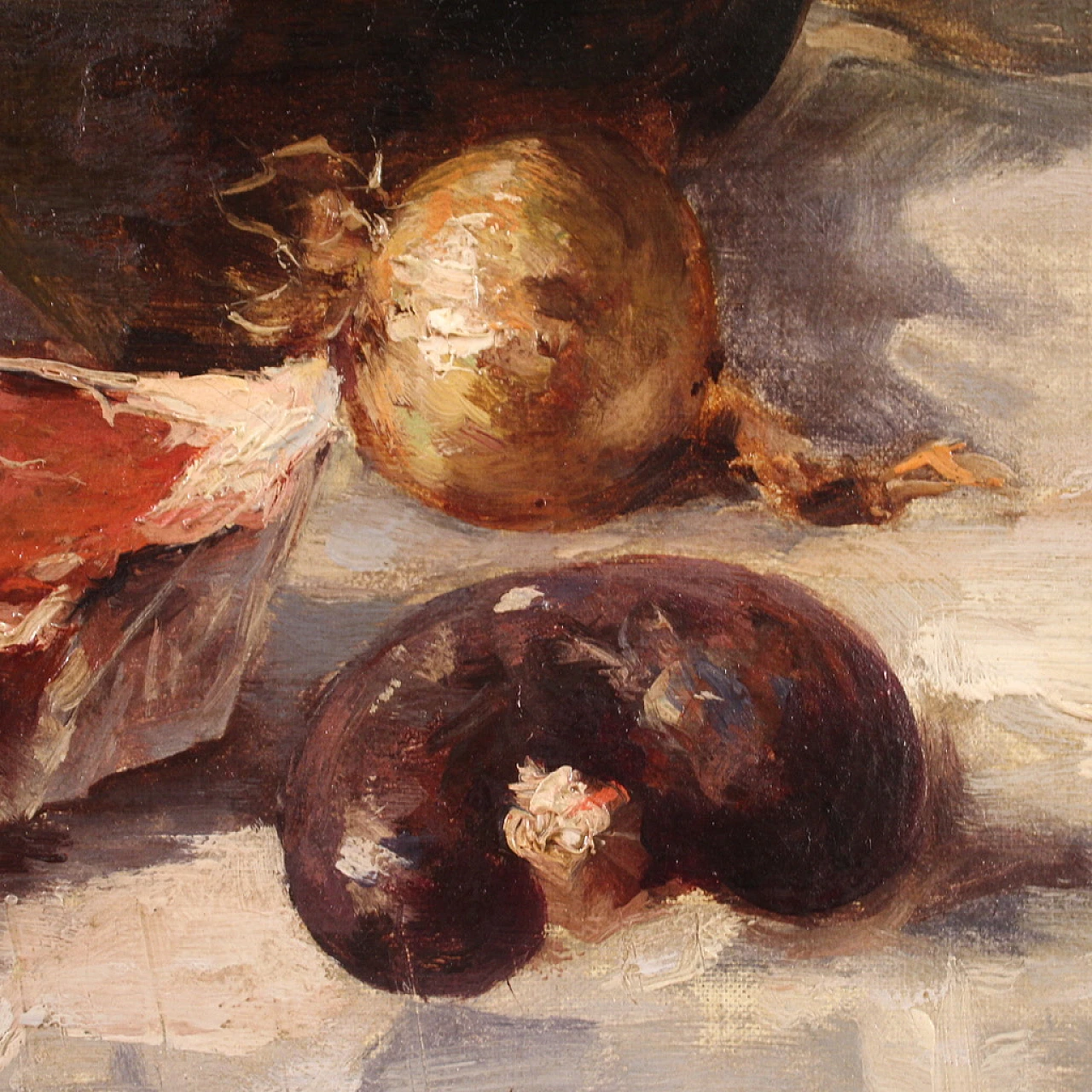 Splendid still life, signed painting from the 19th century 11