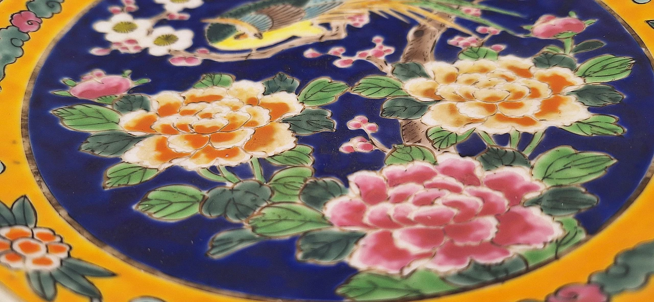 Chinese dish with enamel, 30s 4