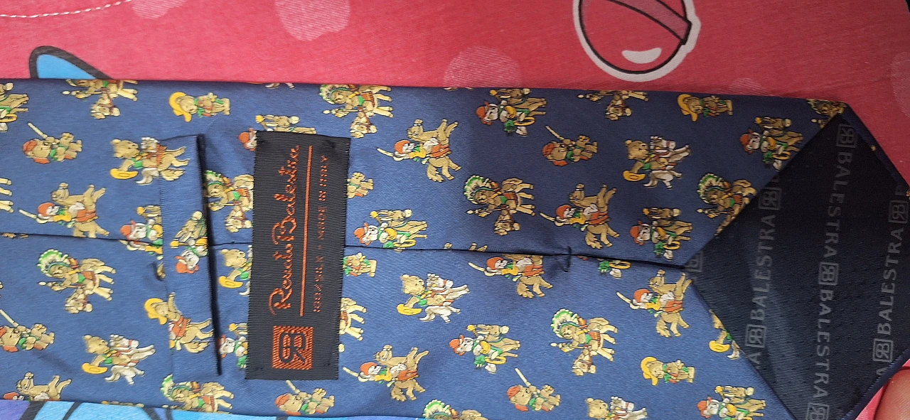 Series of vintage ties signed Krizia, Ferragamo, YSL, '900 34