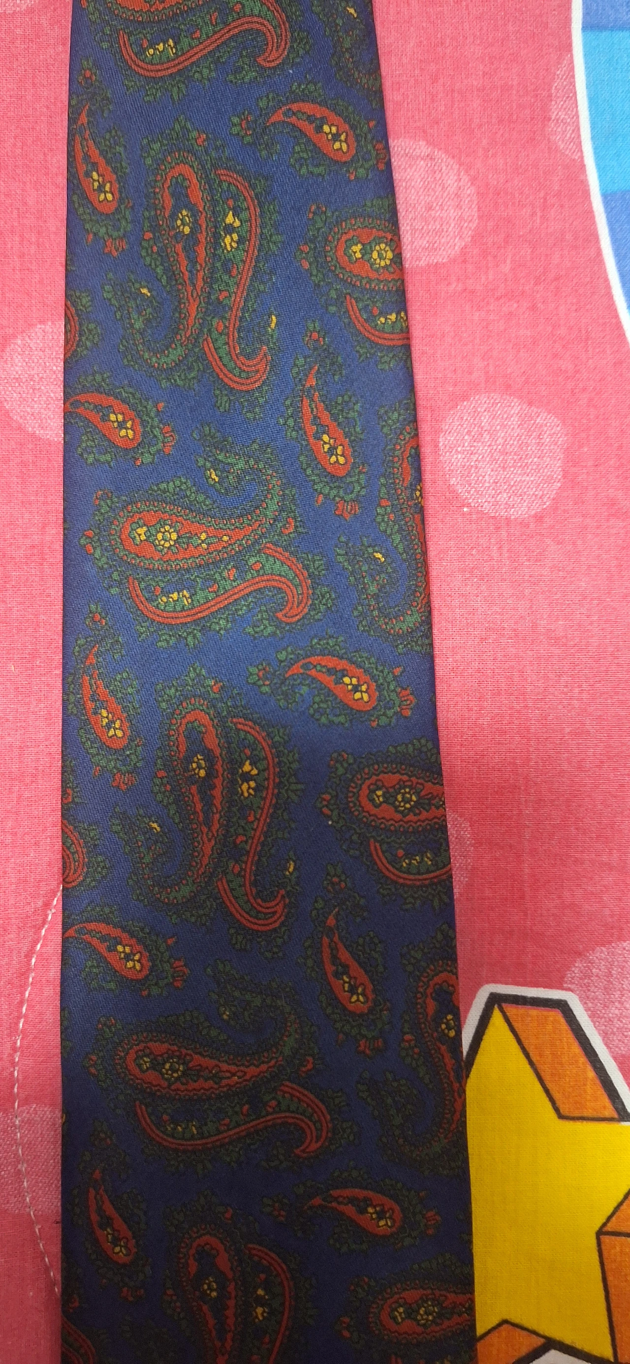 Series of vintage ties signed Krizia, Ferragamo, YSL, '900 43